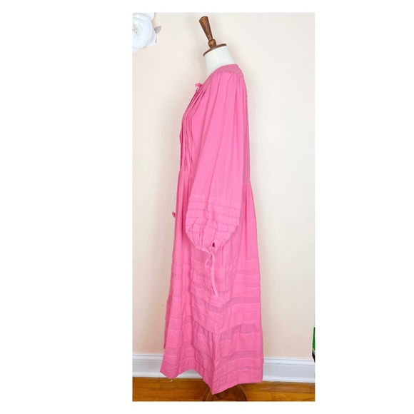 New! RUE STIIC Laney Pleated Ruffled Maxi Dress - Picture 9 of 11